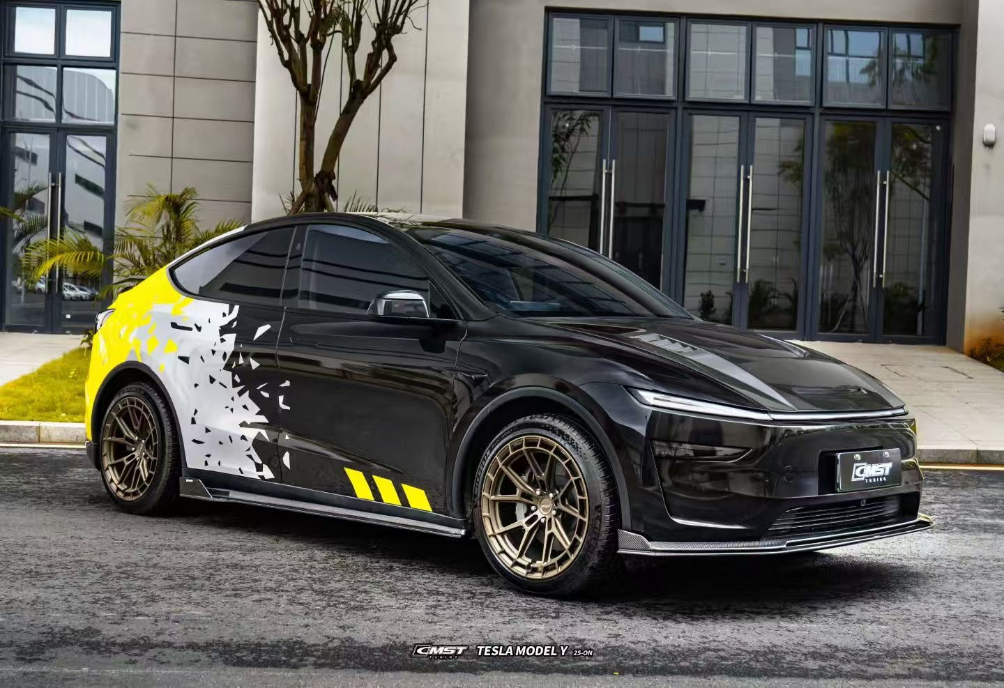 【玉米爸】CMST 煥新Y碳纖維空力套件 真碳前下巴 全包 空力套件 煥新Y 引擎蓋 後下巴 側裙 特斯拉改裝 外觀升級