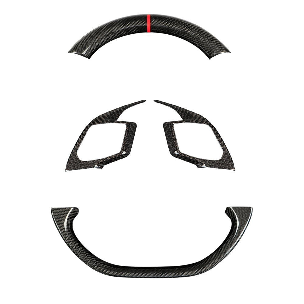 【玉米爸】KIA｜真碳保護蓋｜方向盤蓋｜碳纖維｜方向盤｜保護蓋｜裝飾條｜EV6專用